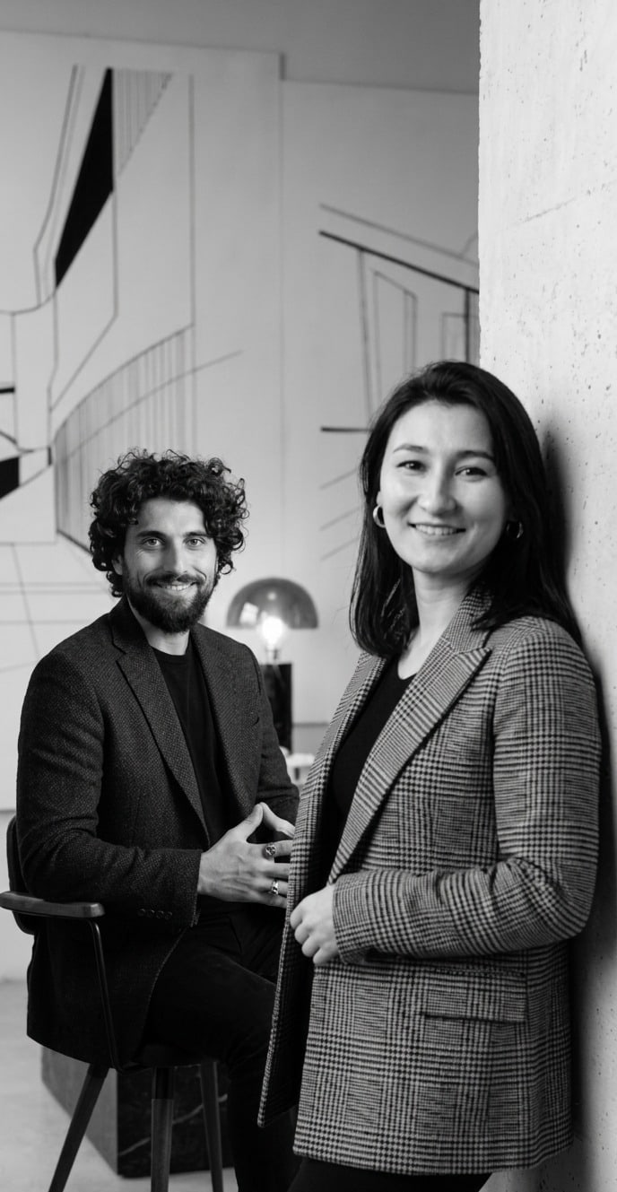 Fahri Can Mutlu ve İmren Kava Mutlu — FİTA Tasarım kurucu ortaklar